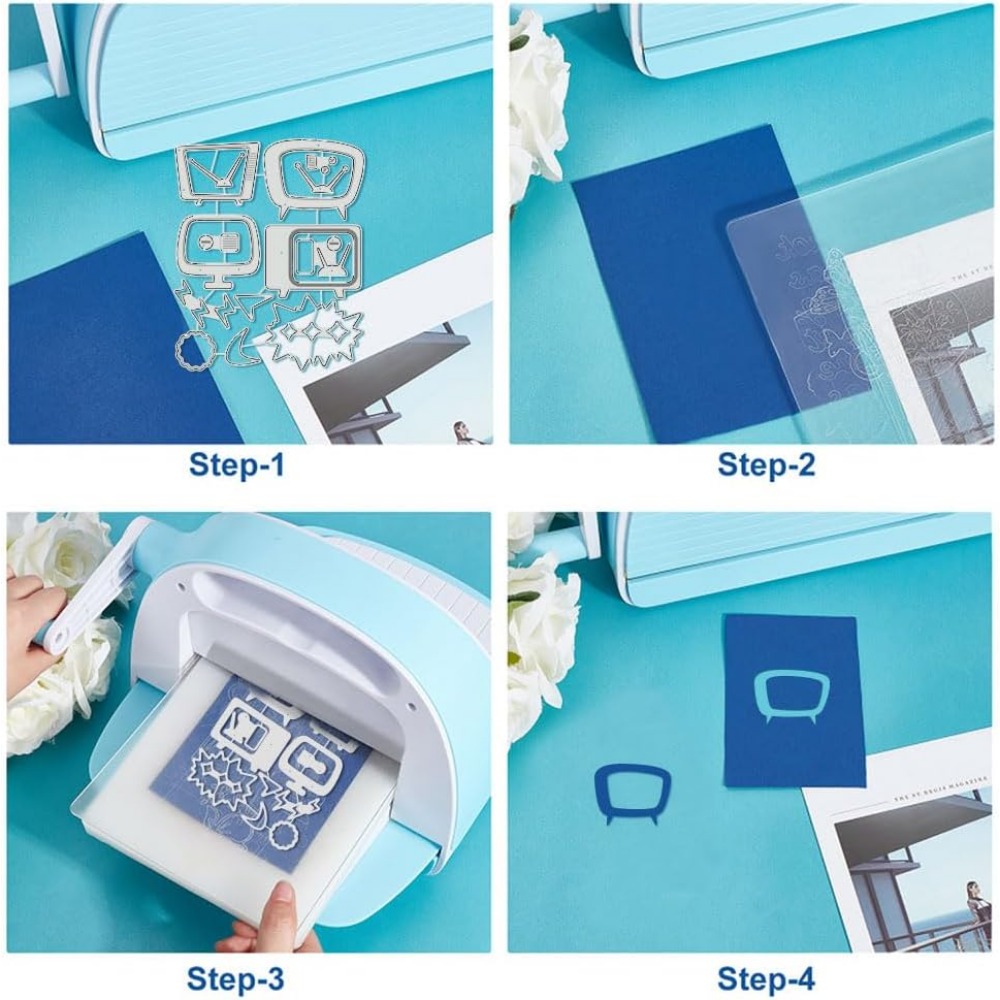Retro TV-stansmessen stencils  - Metal Photo Panel recensie en prijs