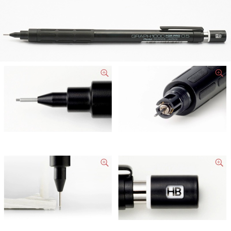 Pentel automatische potloden v - Pentel Pen Energel recensie en prijs