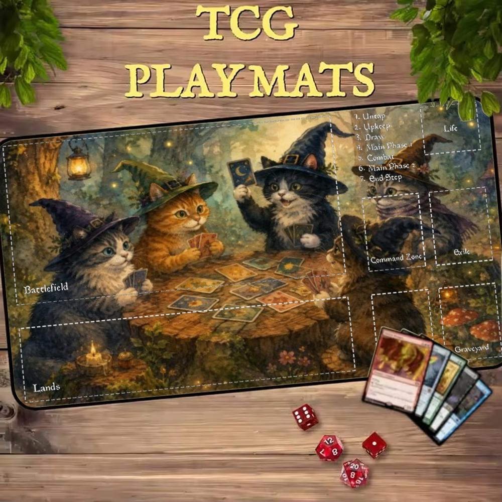 Witch Cats Speelkaarten Magic  - Door Mat Blank recensie en prijs