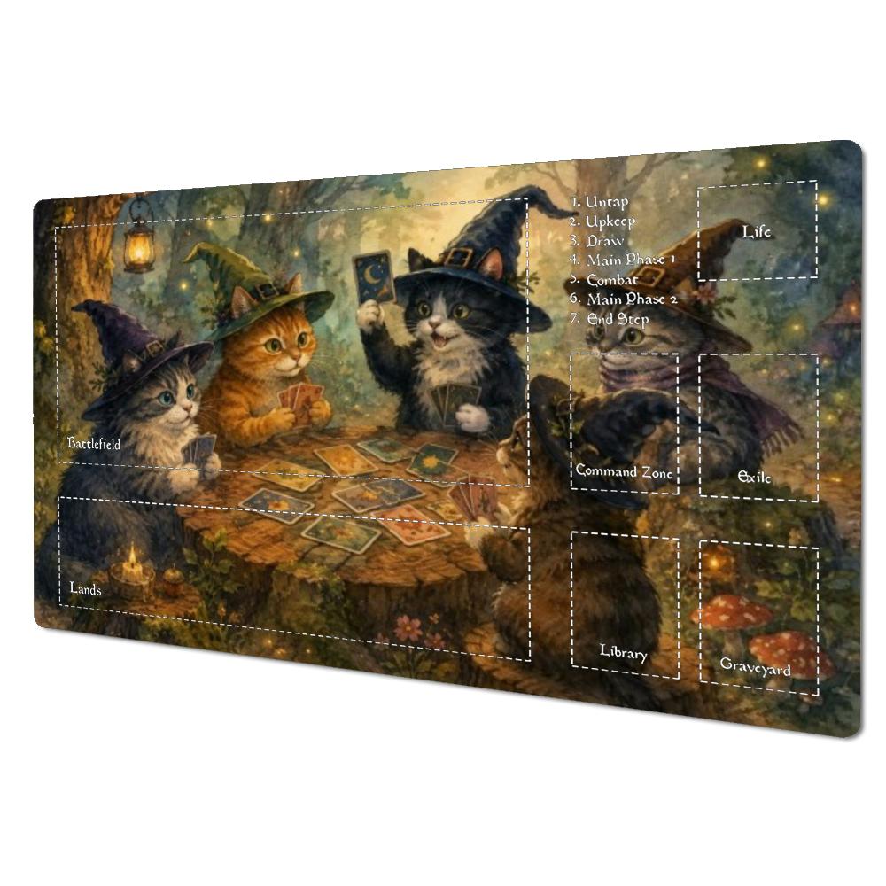 Witch Cats Speelkaarten Magic  - Door Mat Blank recensie en prijs