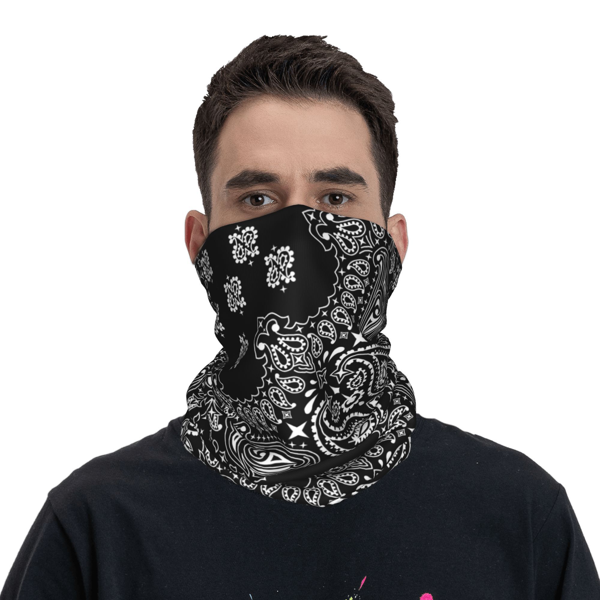 Aangepaste zwart-wit Paisley B - Bandana Blank White recensie en prijs