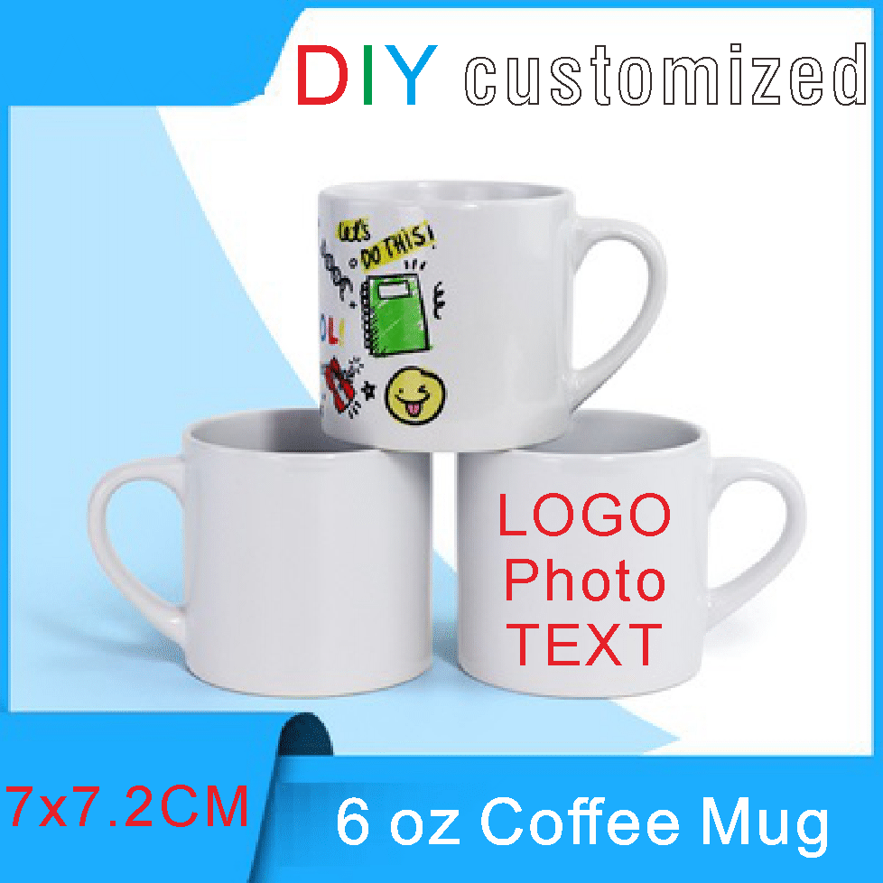 175Ml Kleine Koffiemok Diy Log - Sublimation Mug White recensie en prijs