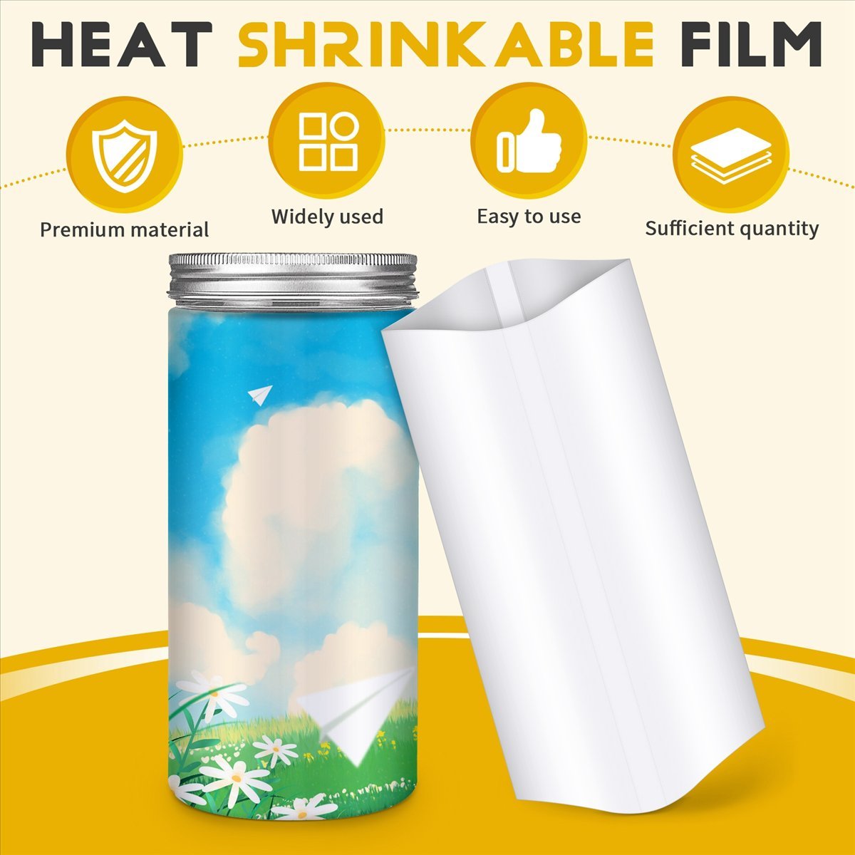 ✼ 70 stuks sublimatie krimpfol - Sublimation Mug White recensie en prijs