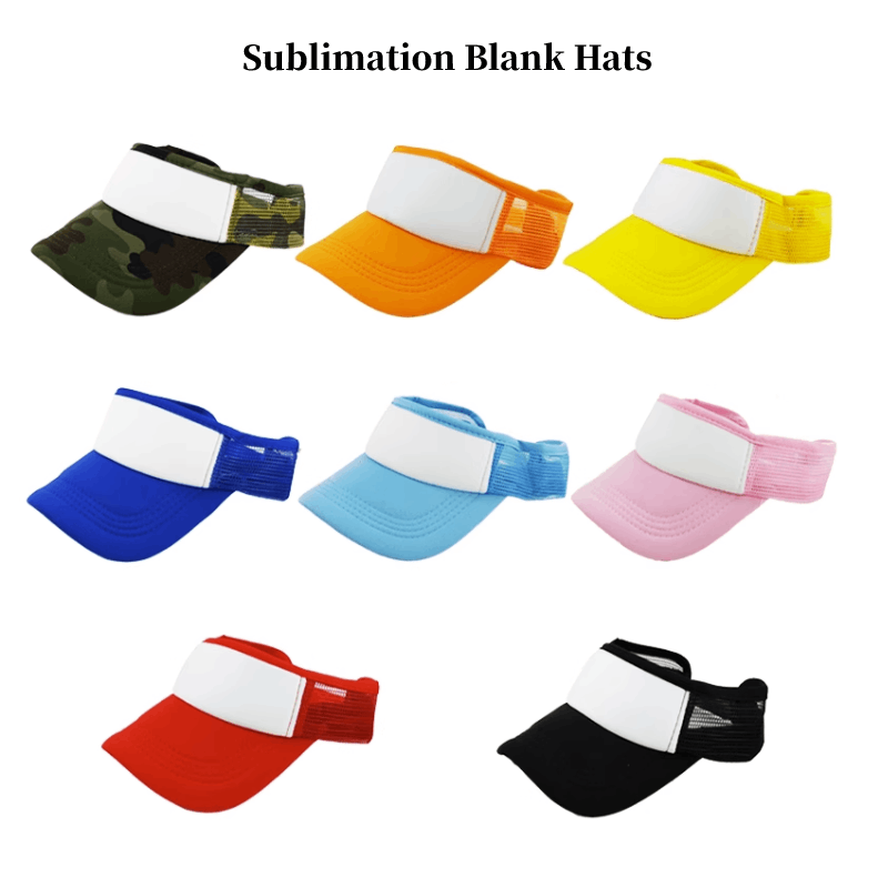 10 stuks modieuze lege hoeden  - Hat Sublimation Blank recensie en prijs