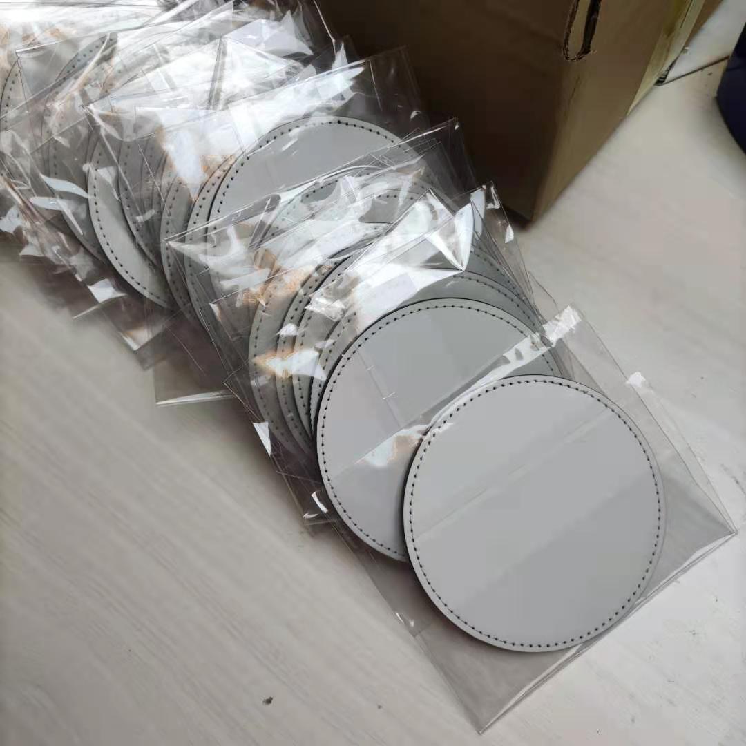 50 stks/partij 10*10cm Nieuwe  - Coaster Sublimation Blank recensie en prijs